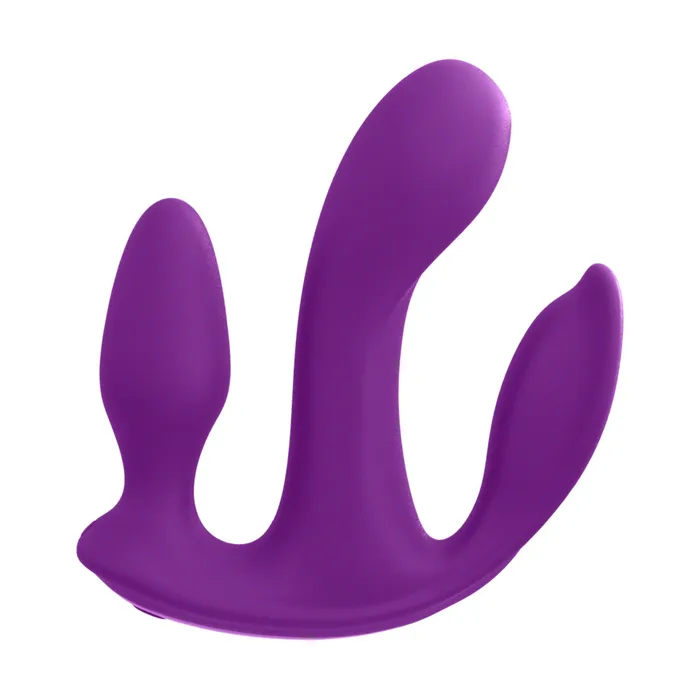Couples Pipedream Products Total Ecstasy Remote Controlled Double Penetration Vibrator