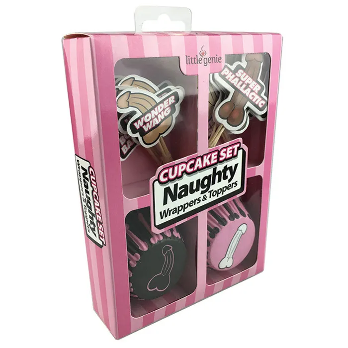 Cupcake Wrappers and Topper Set Naughty Holiday Products Anal