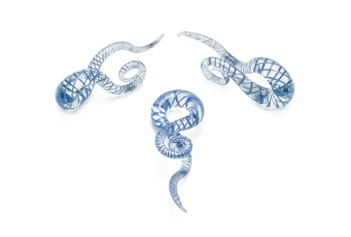 Curls and Loops Glass Hanger Style BlueClear Price Per 2 Painful Pleasures Dildos Curls and Loops Glass Hanger Style BlueClear Price Per 2 Painful Pleasures Dildos