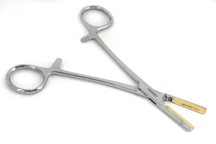 Dermal Anchor Locking Forceps 55 with Brass Tips Pierced Tools Male Sex Toys Dermal Anchor Locking Forceps 55 with Brass Tips Pierced Tools Male Sex Toys