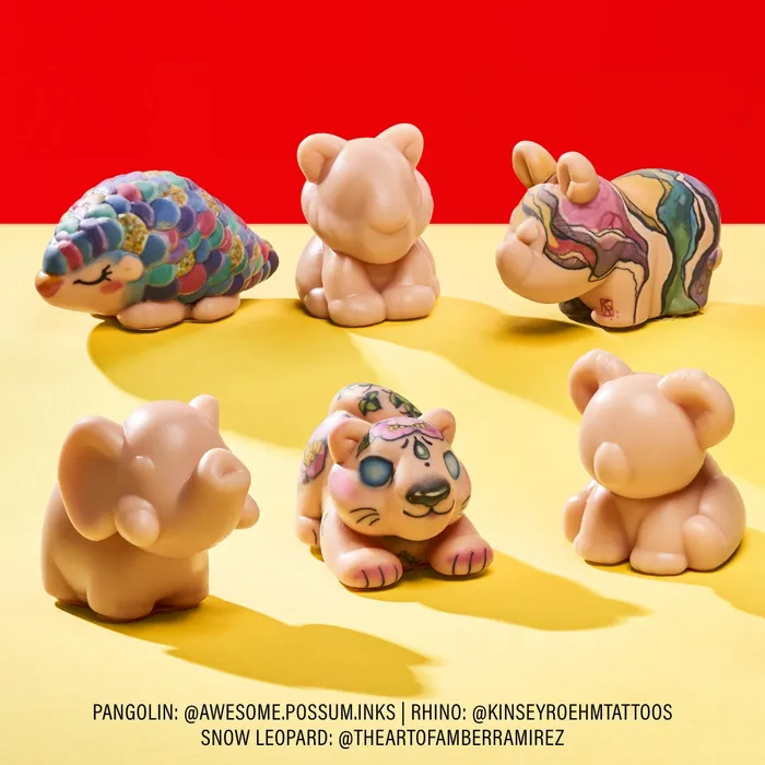 Dildos A Pound of Flesh A Pound of Flesh Mini Animals Zoo Edition Single Pick a Critter