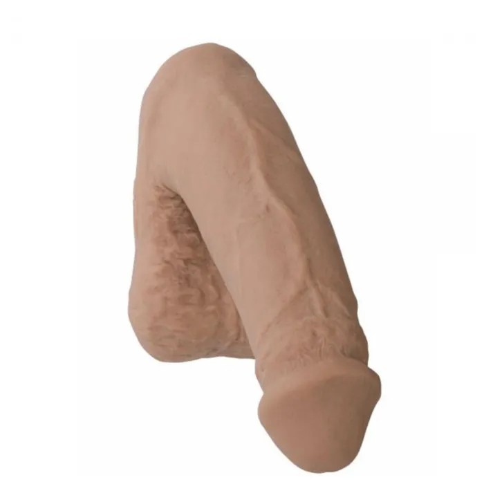 Dildos Pack It Heavy Realistic 6 Inch Packing Dildo Mocha Doc Johnson