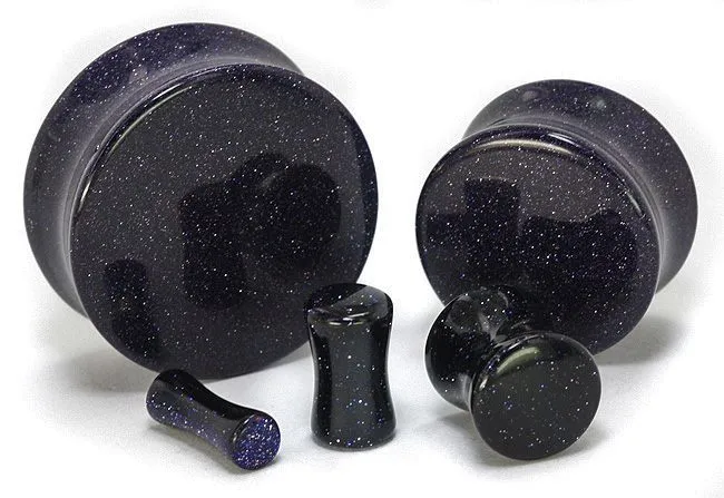 Dildos Painful Pleasures Blue Goldstone Glass Double Flare Plugs Price Per 1 Dildos Painful Pleasures Blue Goldstone Glass Double Flare Plugs Price Per 1