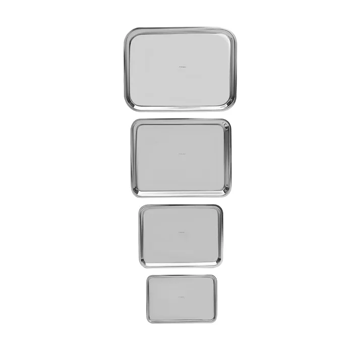 Dildos Pierced Tools Low Rise Medical Piercing Tattoo Rectangle Stainless Steel Tray