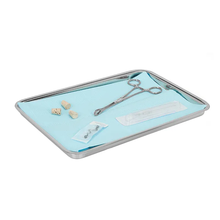 Dildos Pierced Tools Low Rise Medical Piercing Tattoo Rectangle Stainless Steel Tray