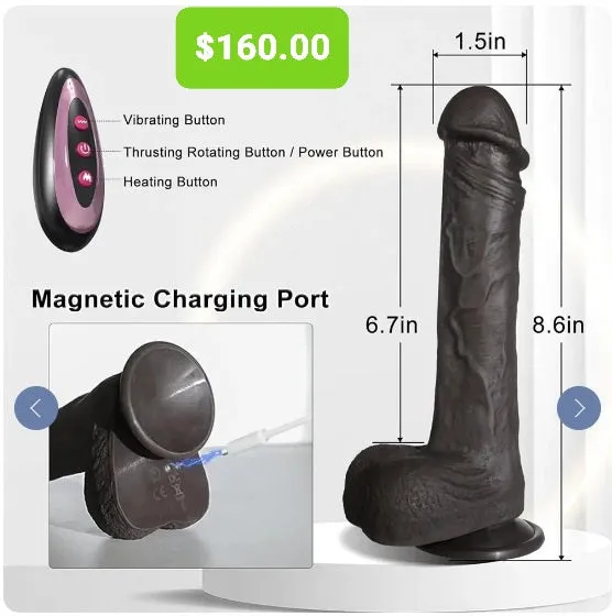 Dildos Pleasher Spot Thrusting Dildo