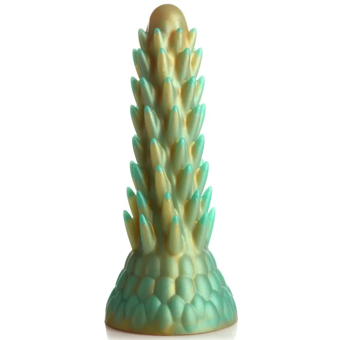 Dildos XR Brands Stegosaurus Spiky Reptile Silicone Dildo