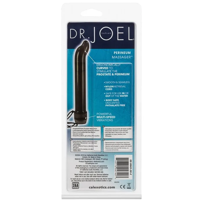 Dr Joel Kaplan Perineum Anal Prostate Massager 45 Inch by Cal Exotics California Exotics Anal