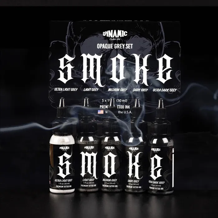Dynamic Anal Dynamic Smoke Opaque Grey Set 5 1oz Bottles