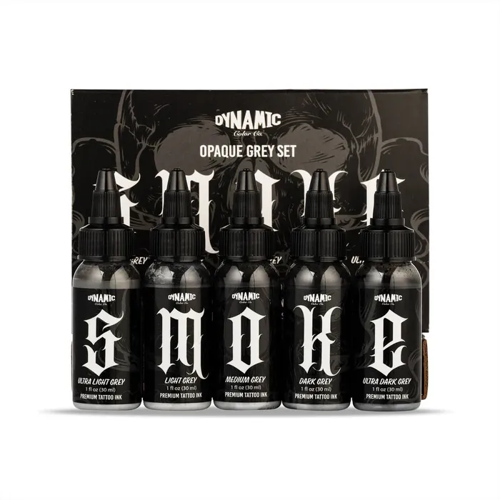 Dynamic Anal Dynamic Smoke Opaque Grey Set 5 1oz Bottles