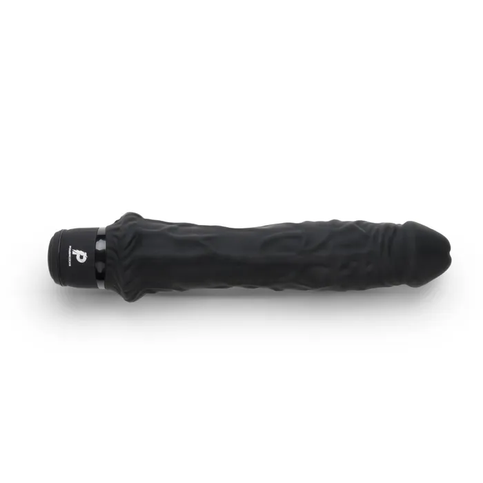Electric Eel Inc Anal Powercocks Girthy 8 Inch Realistic Vibrating Dildo Black