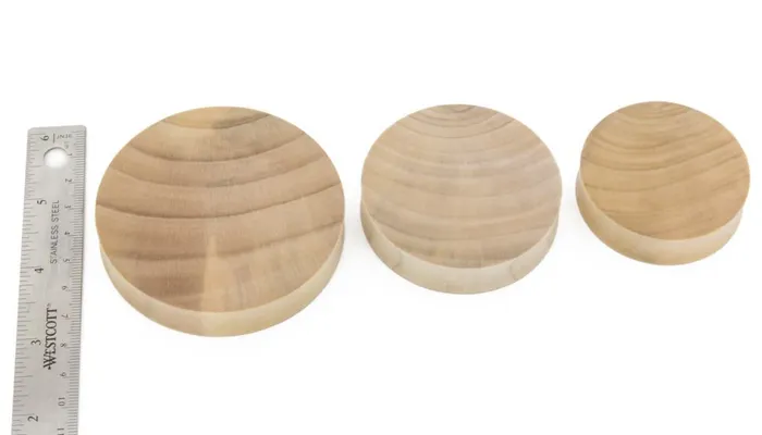 Elementals Organics Anal Solid Crocodile Wood Plug Price Per 1
