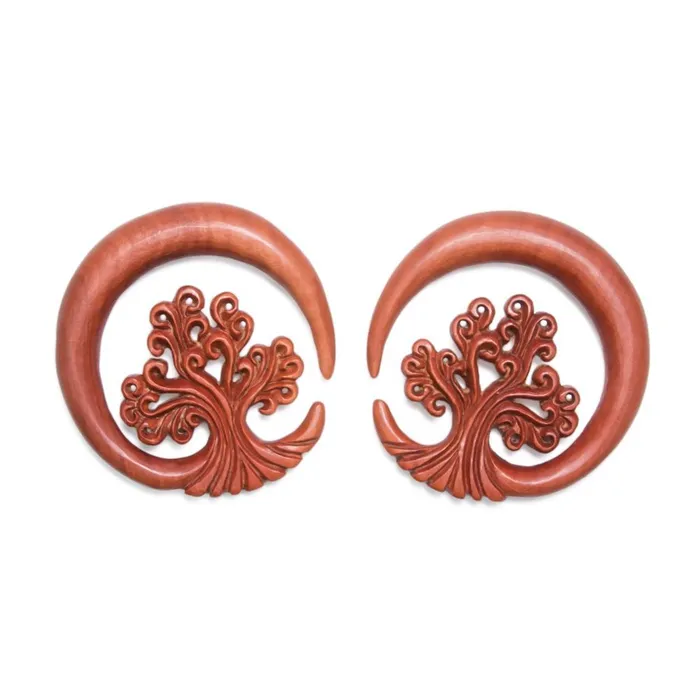 Elementals Organics Anal Tree of Life Saba Wood Hangers 3mm12mm Price Per 2
