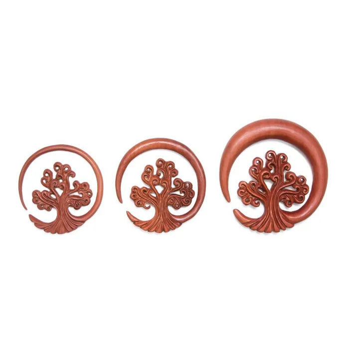 Elementals Organics Anal Tree of Life Saba Wood Hangers 3mm12mm Price Per 2
