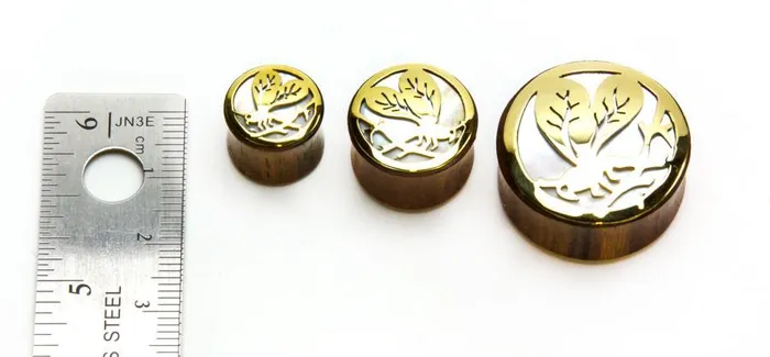 Elementals Organics Female Sex Toys Insect Negative Space Art Plugs 1224mm Sold in Pairs