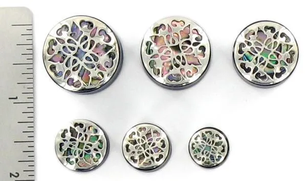 Elementals Organics Georgeous 925 Silver Cap Horn Organic Plug 12mm24mm Price Per 1 Anal