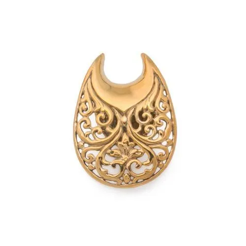 Elementals Organics Vibrators Brass Filigree Bib Saddle Hanger Price Per 1