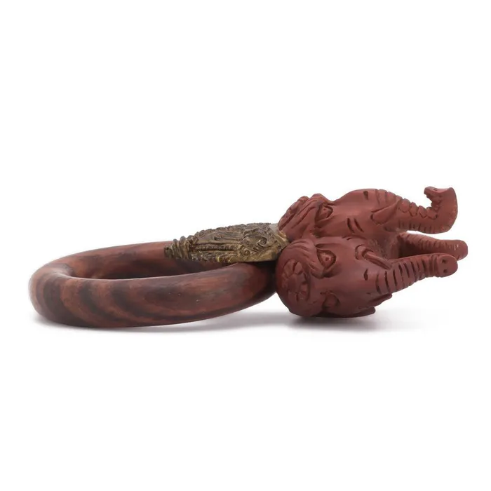 Elementals Organics Vibrators Ganesha Protector Saba and Sono Wood Hanger 3mm12mm Price Per 2