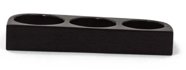 Elementals Organics Vibrators Triple Finger Ring Solid Areng Black Wood Elementals Organics Vibrators Triple Finger Ring Solid Areng Black Wood