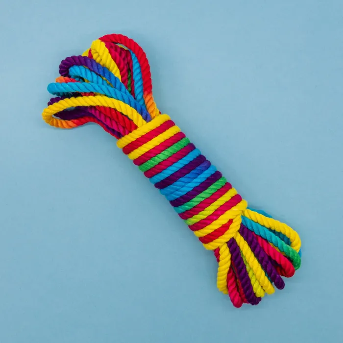 Emojibator Funfetti Rainbow Bondage Rope Couples