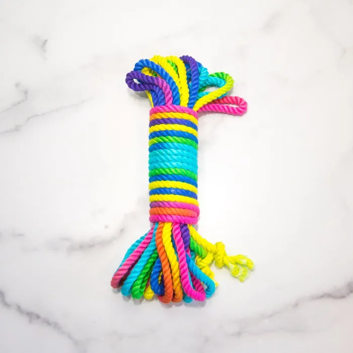 Emojibator Unicorn Rainbow Bondage Rope Couples