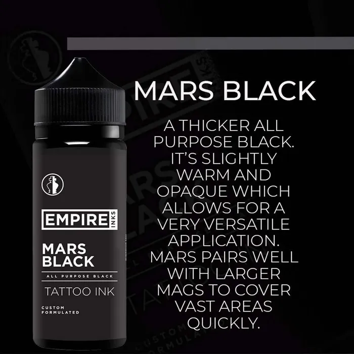 Empire Inks Mars Black Empire Inks Pick Your Size Anal
