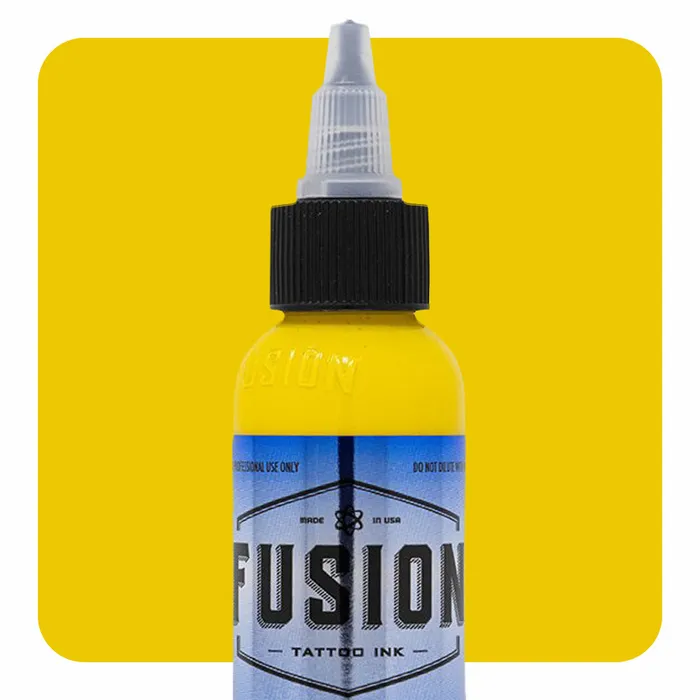 Enhancers Fusion Gradient Yellow 3Pack Fusion Tattoo Ink 1oz
