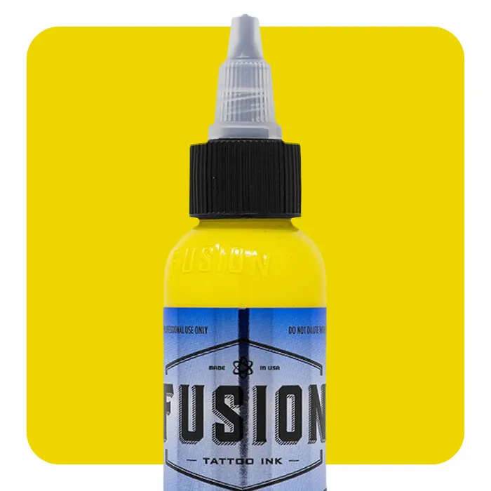 Enhancers Fusion Gradient Yellow 3Pack Fusion Tattoo Ink 1oz
