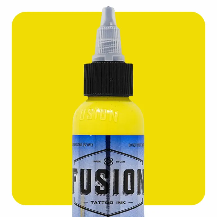Enhancers Fusion Gradient Yellow 3Pack Fusion Tattoo Ink 1oz