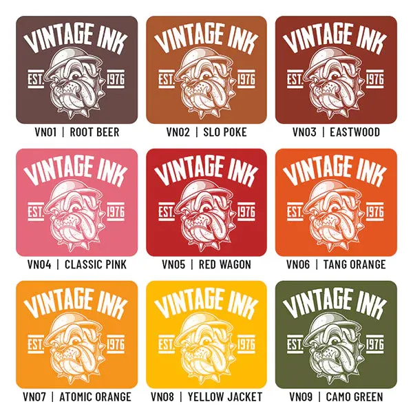 Eternal Anal Vintage Ink Set of 18 1oz Bottles Eternal Tattoo Ink