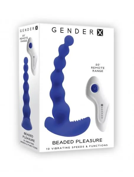 Evolved Novelties Male Sex Toys Beaded Pleasure Remote Control Vibrating Anal Beads