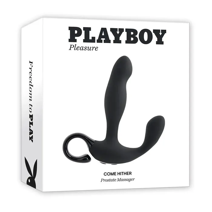 Evolved Novelties Male Sex Toys PLAYBOY Come Hither Rechargeable Silicone Vibrating Prostate Stimulator wRemote Evolved Novelties Male Sex Toys PLAYBOY Come Hither Rechargeable Silicone Vibrating Prostate Stimulator wRemote