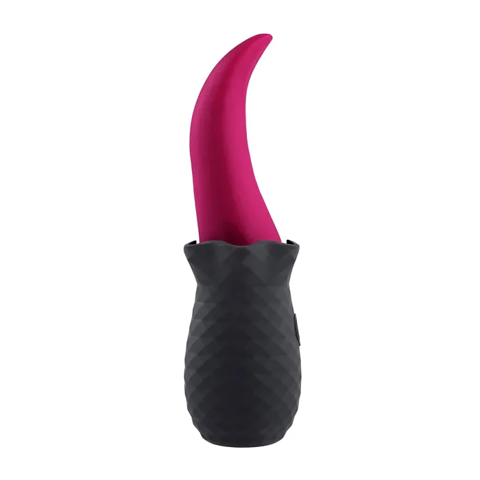 Evolved Novelties Vibrators Tongue Teaser Flickering Realistic Red Tongue Vibrator