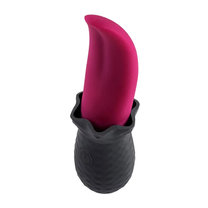 Evolved Novelties Vibrators Tongue Teaser Flickering Realistic Red Tongue Vibrator