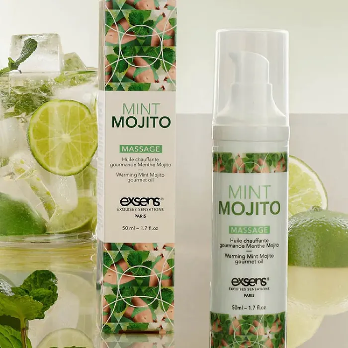 Exsens Exsens Mint Mojito Flavored Warming Massage Oil 50ml Couples
