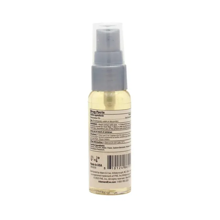 Female Sex Toys Adam Eve Inc Adam Eve Deep Throat Desensitizing Spray Mint 1 oz