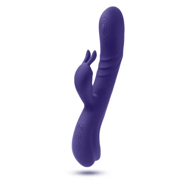 Female Sex Toys Blush Harper Double Motor GSpot Caressing Rabbit Vibrator