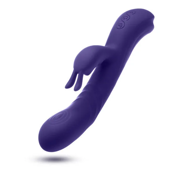 Female Sex Toys Blush Harper Double Motor GSpot Caressing Rabbit Vibrator