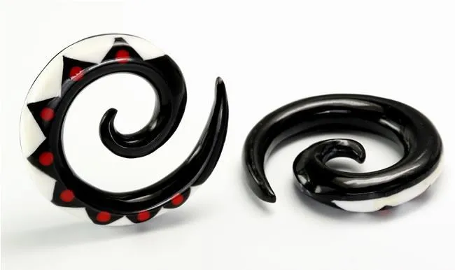 Female Sex Toys Elementals Organics TS 6 Resin Tattoo Spirals Wholesale Horn Organic Body Jewelry 6g 00g Price Per 1 Female Sex Toys Elementals Organics TS 6 Resin Tattoo Spirals Wholesale Horn Organic Body Jewelry 6g 00g Price Per 1