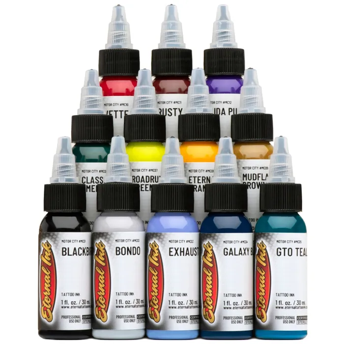 Female Sex Toys Eternal Motor City Set of 12 1oz Bottles Eternal Tattoo Ink Female Sex Toys Eternal Motor City Set of 12 1oz Bottles Eternal Tattoo Ink