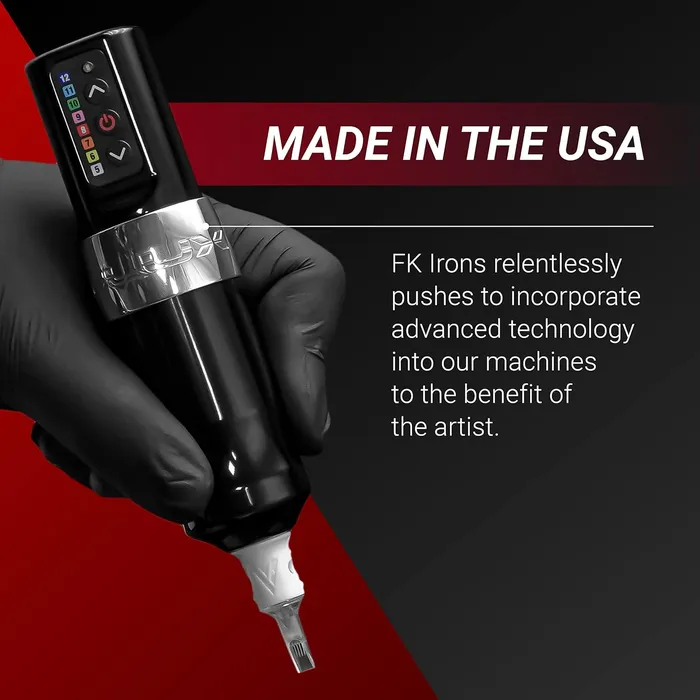 Female Sex Toys FK Irons FK Irons Spektra Flux Rotary Tattoo Machine with 2 PowerBolts Pick Color