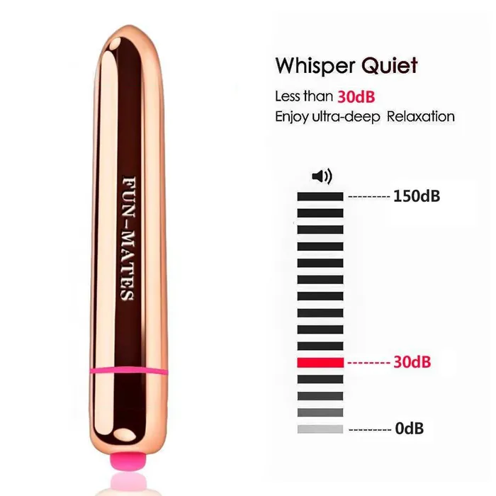 Female Sex Toys FUNMATES Mandue Bullet Shaped Vibrator for Women Gspot
