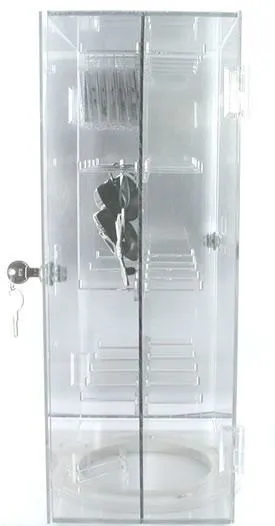 Female Sex Toys Painful Pleasures 18 Double Sided Body Jewelry Display with J Hooks Display Only
