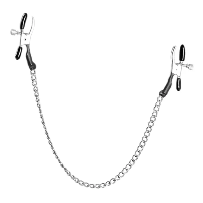 Female Sex Toys Pipedream Products Fetish Fantasy Adjustable Alligator Nipple Clamps With Chain