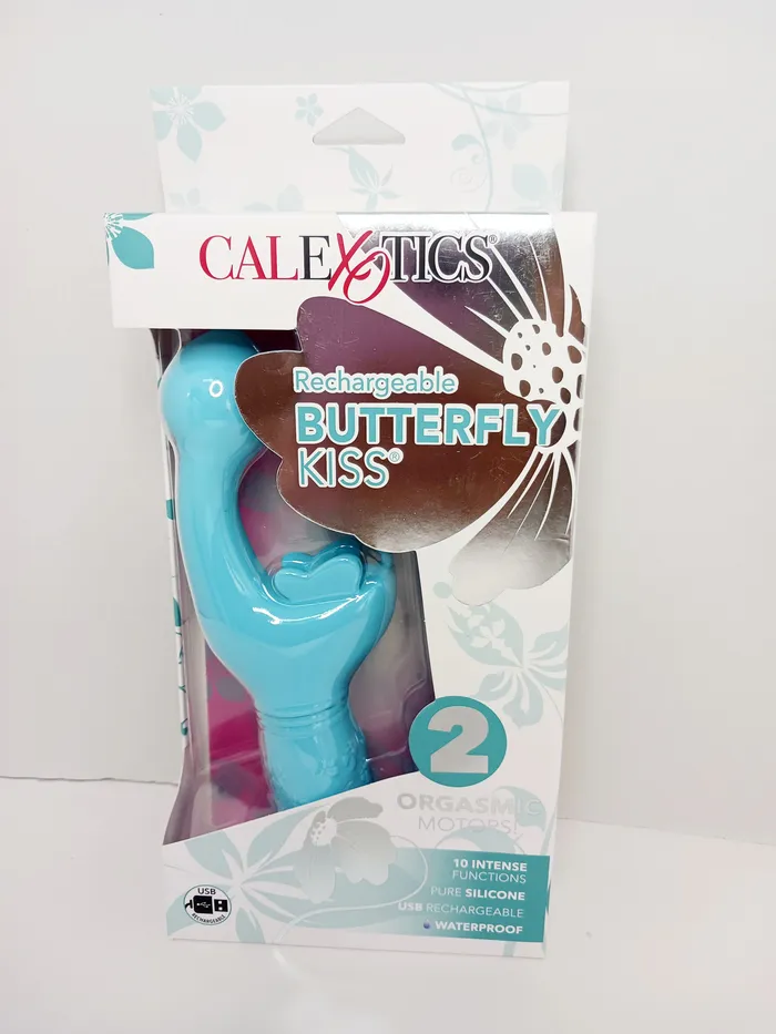 Female Sex Toys Pleasher Spot Rechargeable Butterfly Kiss