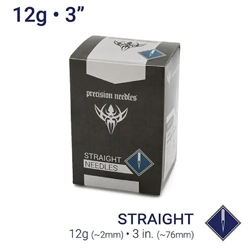 Female Sex Toys Precision Needles 12g Sterilized 3 Body Piercing Needles Box of 100 Female Sex Toys Precision Needles 12g Sterilized 3 Body Piercing Needles Box of 100