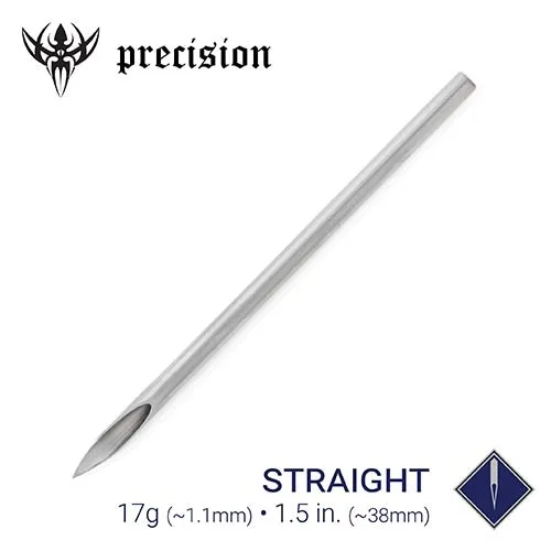 Female Sex Toys Precision Needles 17g Precision Sterilized 15 Body Piercing Needles Box of 100