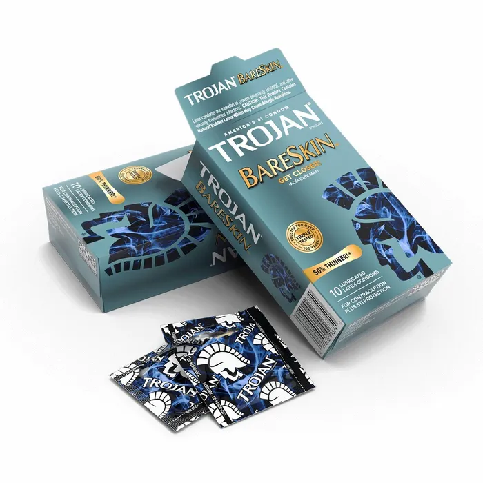 Female Sex Toys Trojan Trojan BareSkin 10 Pk