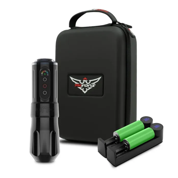 FK Irons One Tattoo Machine with Drop in Battery Pick Stroke and Color FK Irons Female Sex Toys