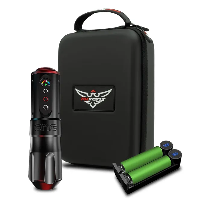 FK Irons One Tattoo Machine with Drop in Battery Pick Stroke and Color FK Irons Female Sex Toys
